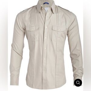 Teddy Stratford Raider Men's Sandstone Shirt size XXL